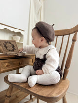 Naive check suspender bloomer