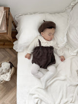 Naive check suspender bloomer