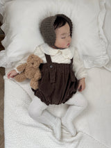 Corduroy suspender bloomer