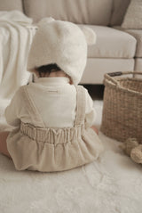 Corduroy suspender bloomer