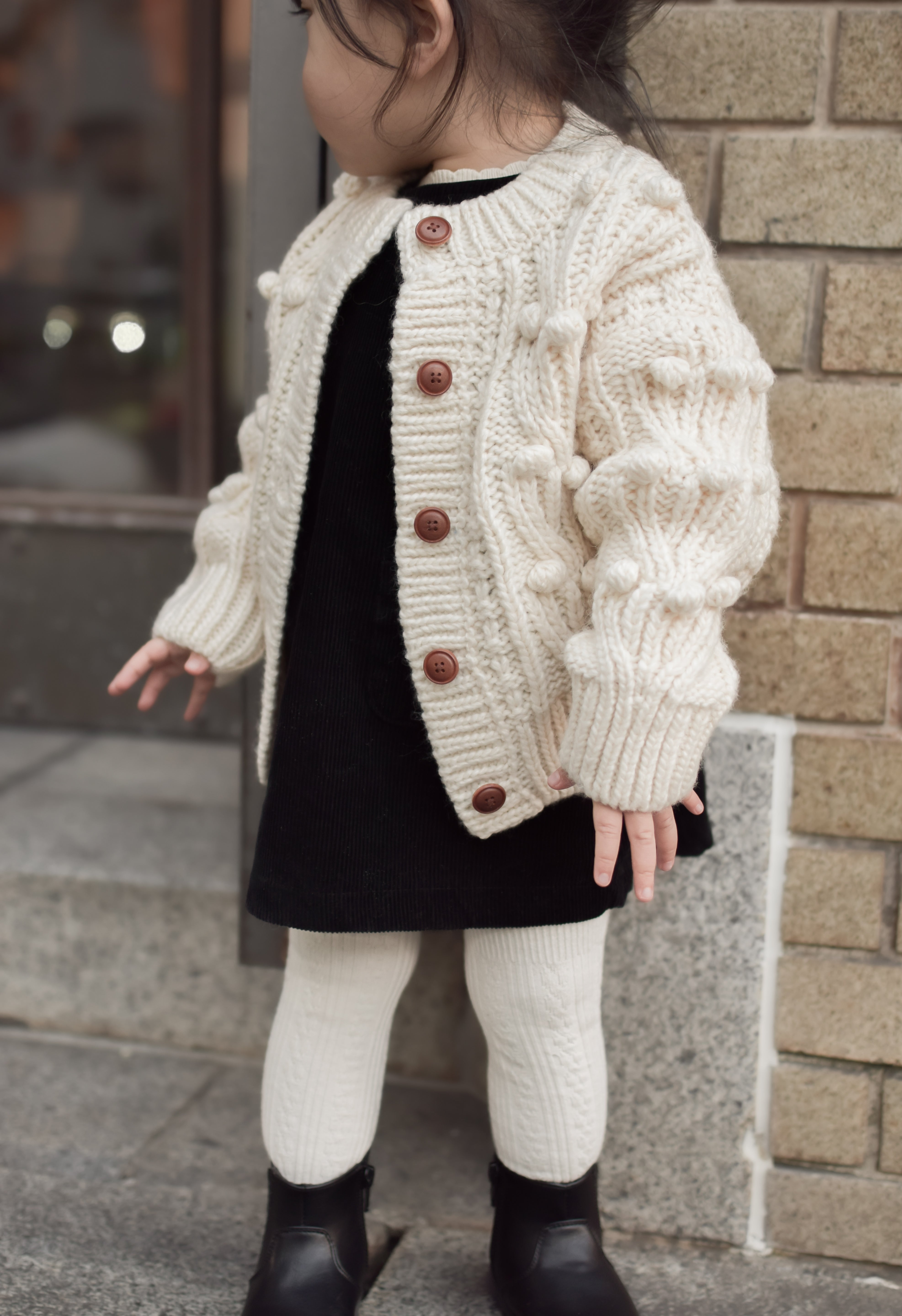 Pompom Cardigan