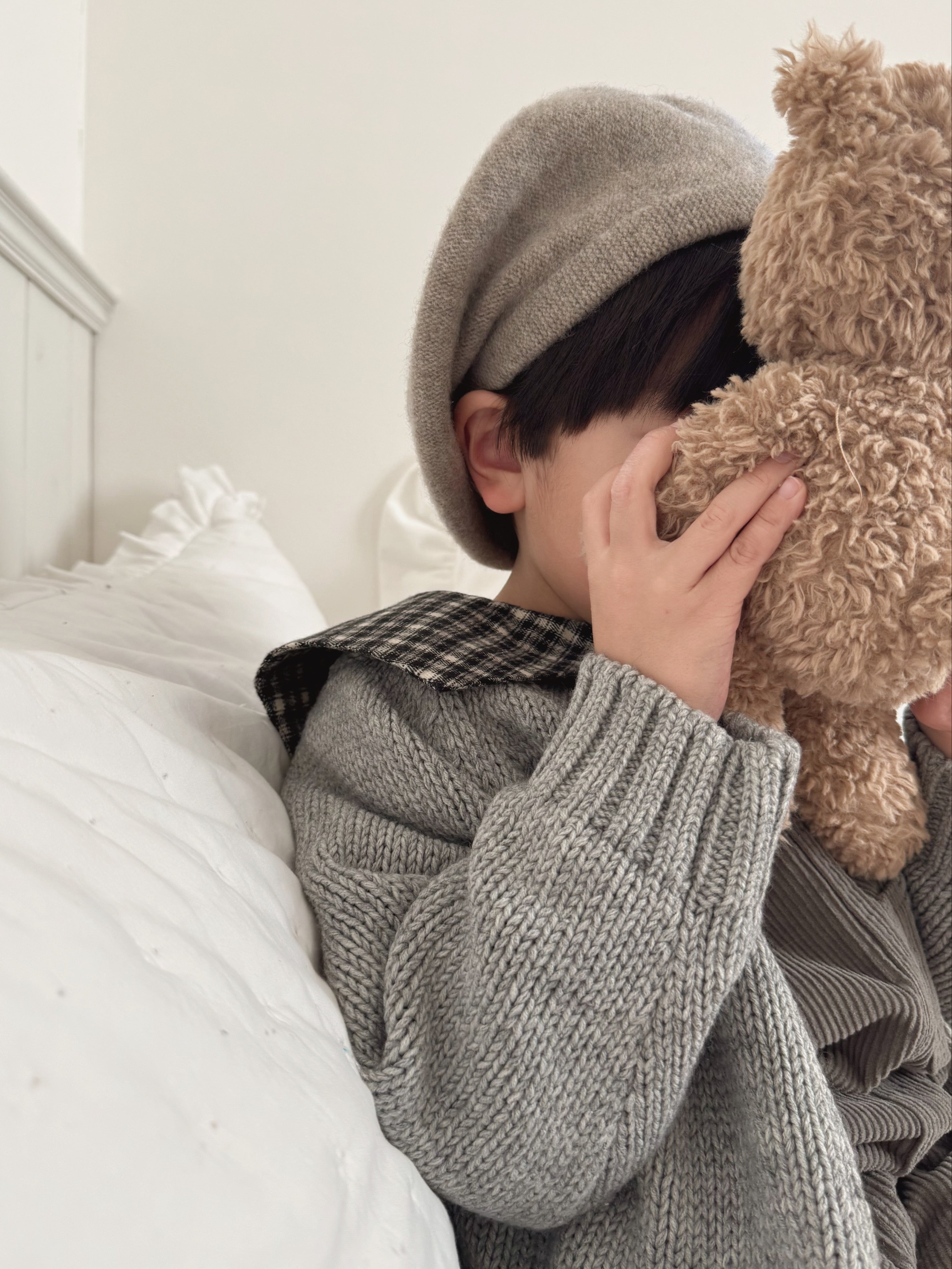 Robe balloon cardigan