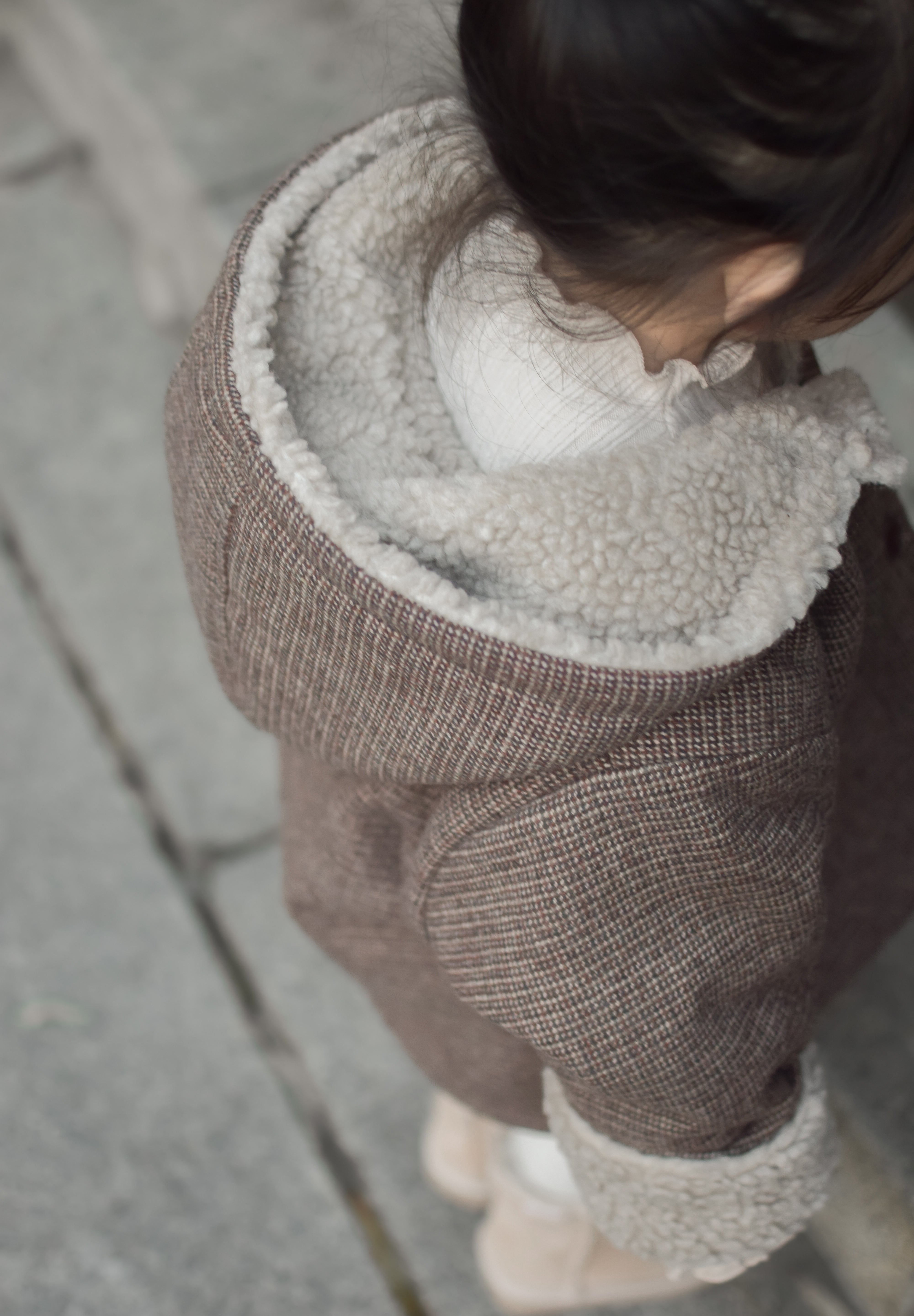 *Noeul.made* Brownie hood jumper