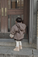 *Noeul.made* Brownie hood jumper