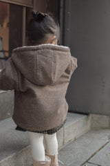 *Noeul.made* Brownie hood jumper