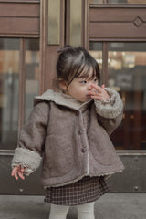 *Noeul.made* Brownie hood jumper