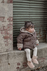 *Noeul.made* Brownie hood jumper