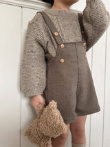 ［monbebe × Noeul.］Opeliére short salopette