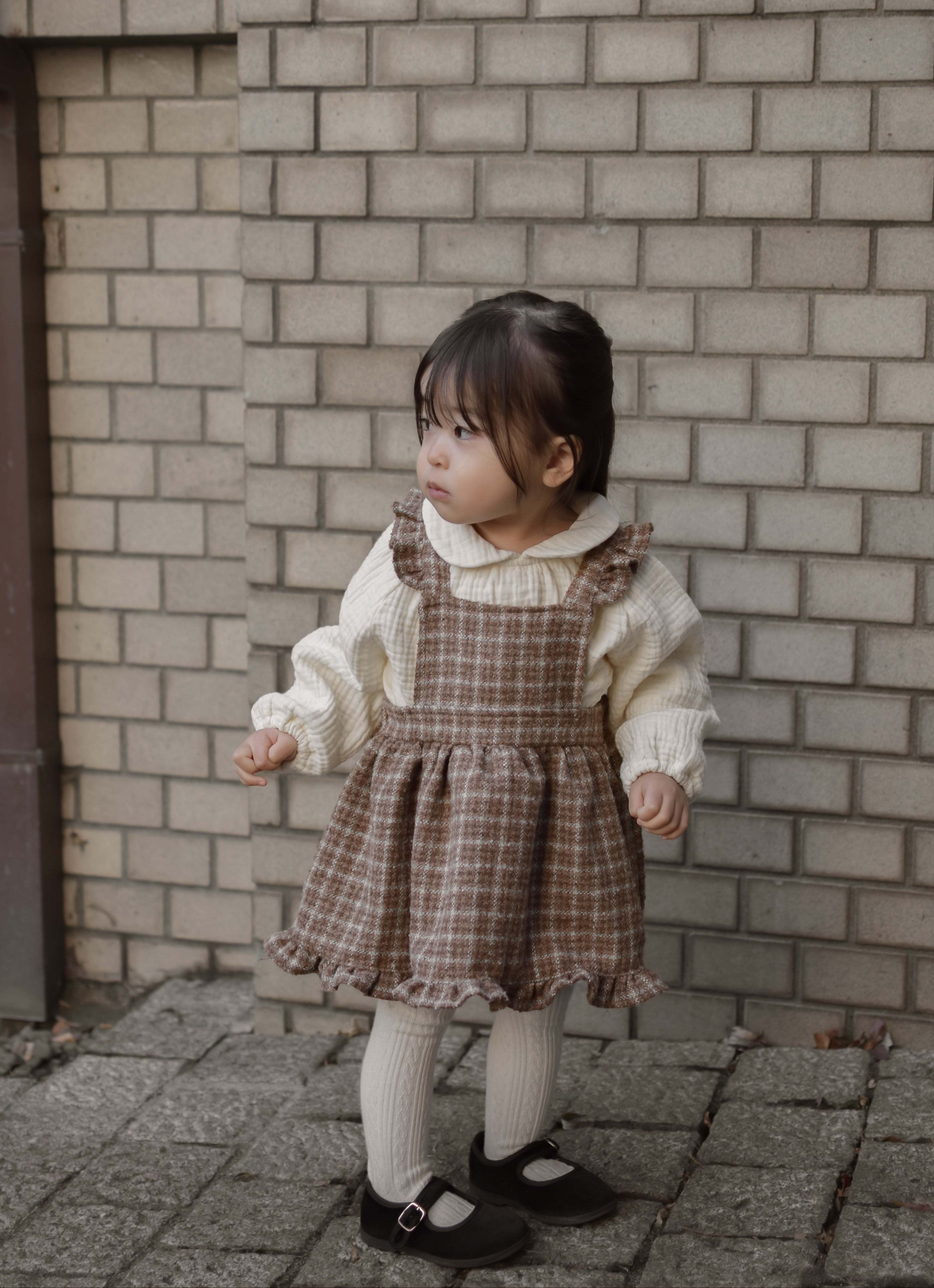 Boucle apron one-piece