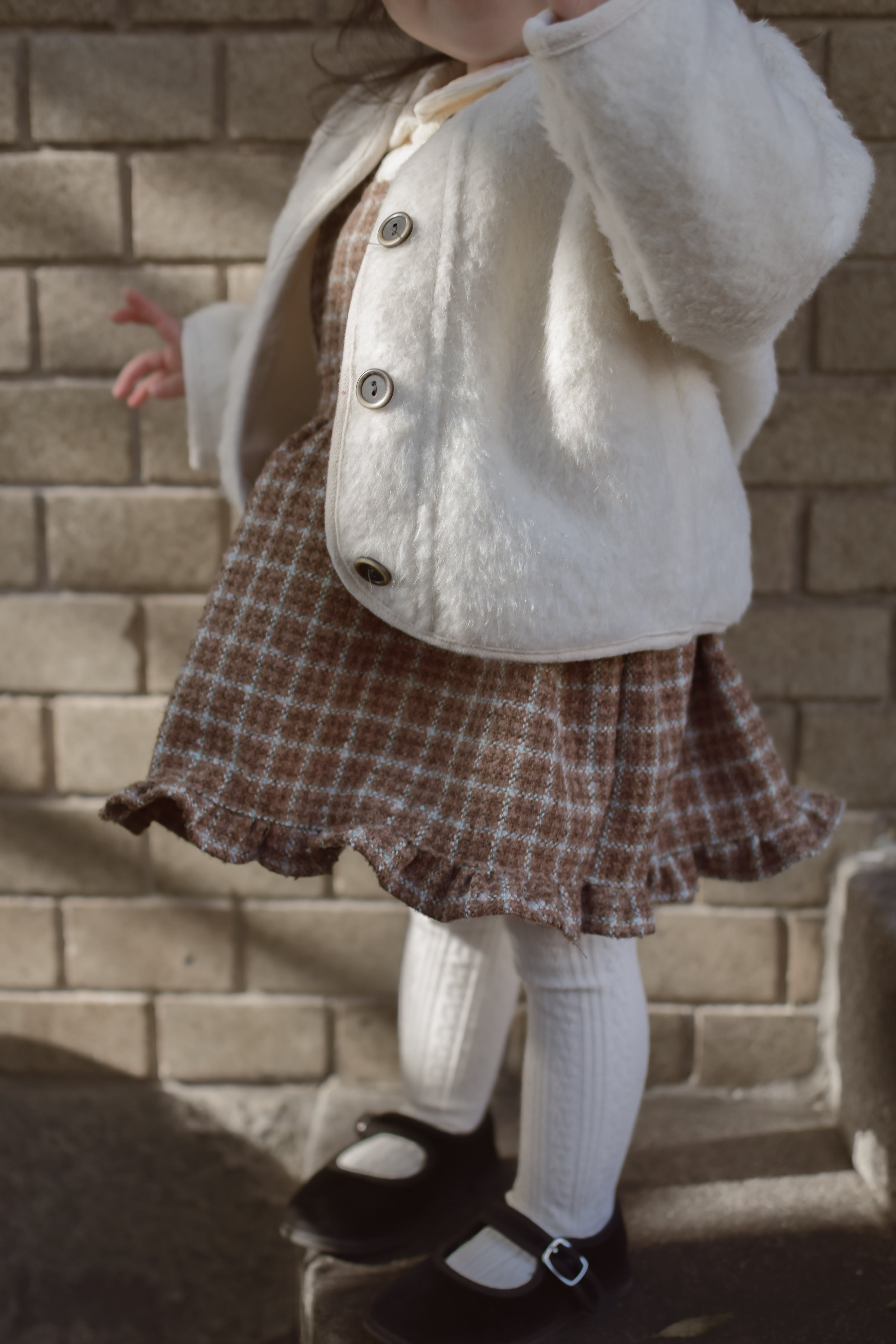 Boucle apron one-piece