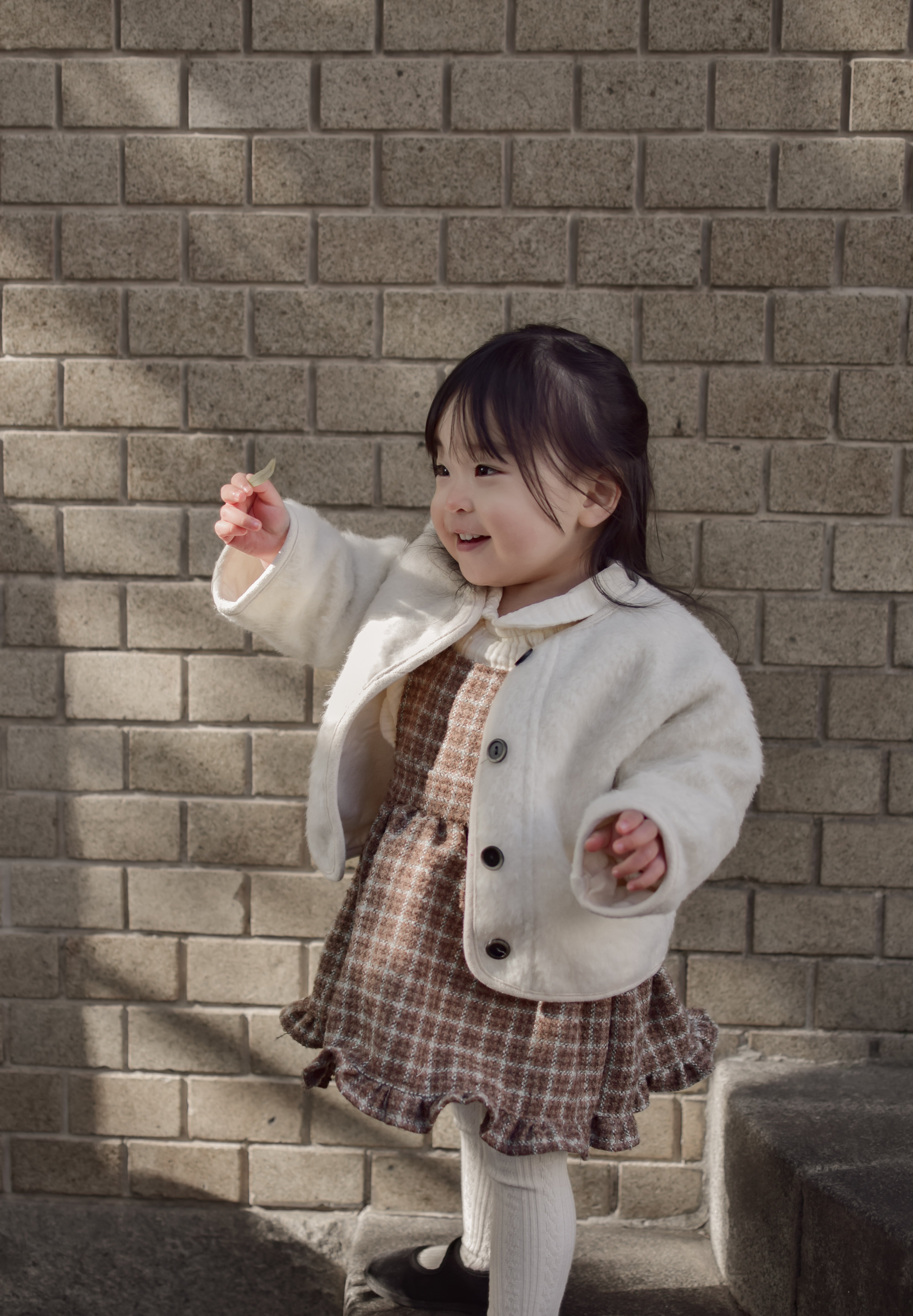 Boucle apron one-piece