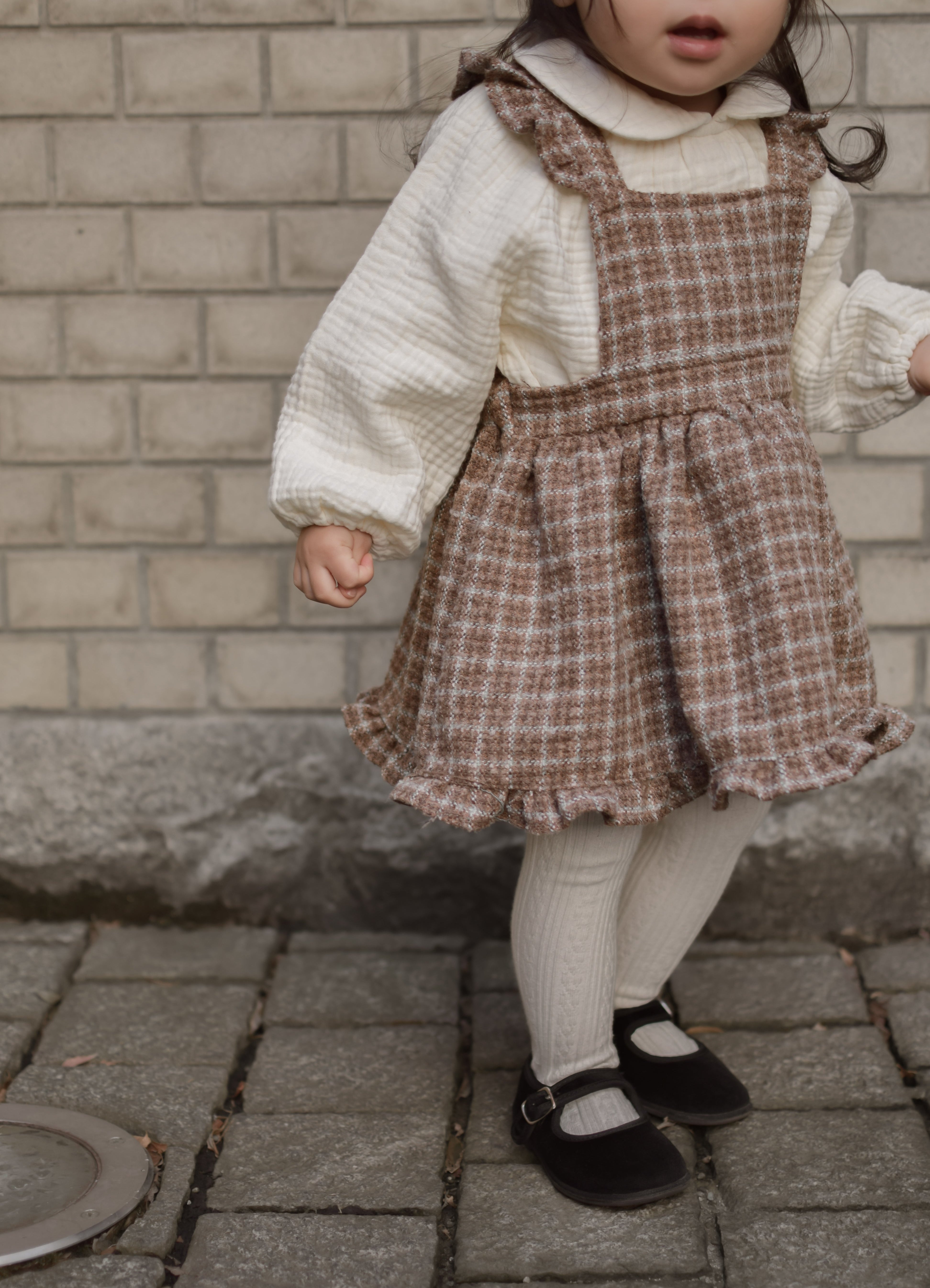 Boucle apron one-piece