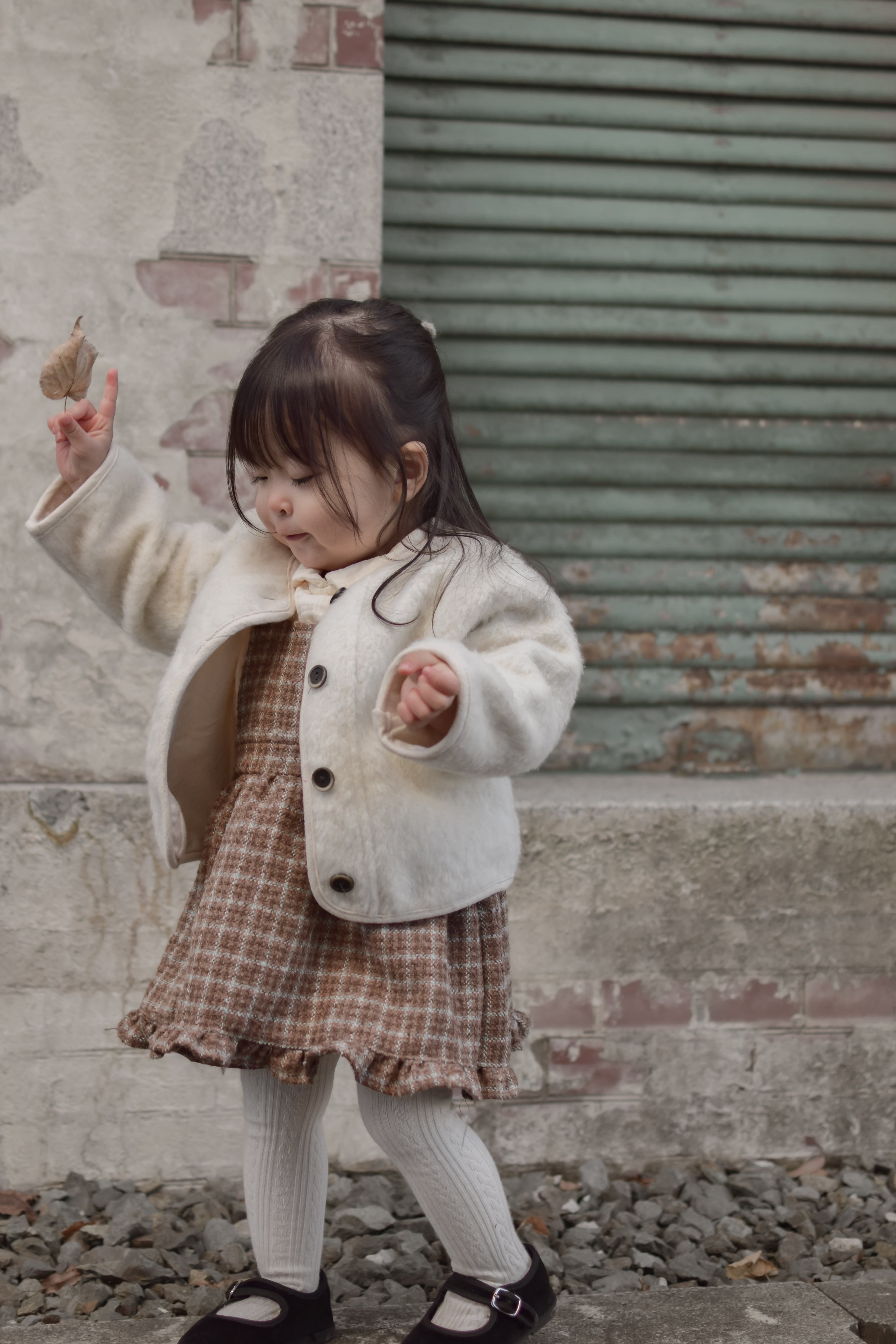 Boucle apron one-piece