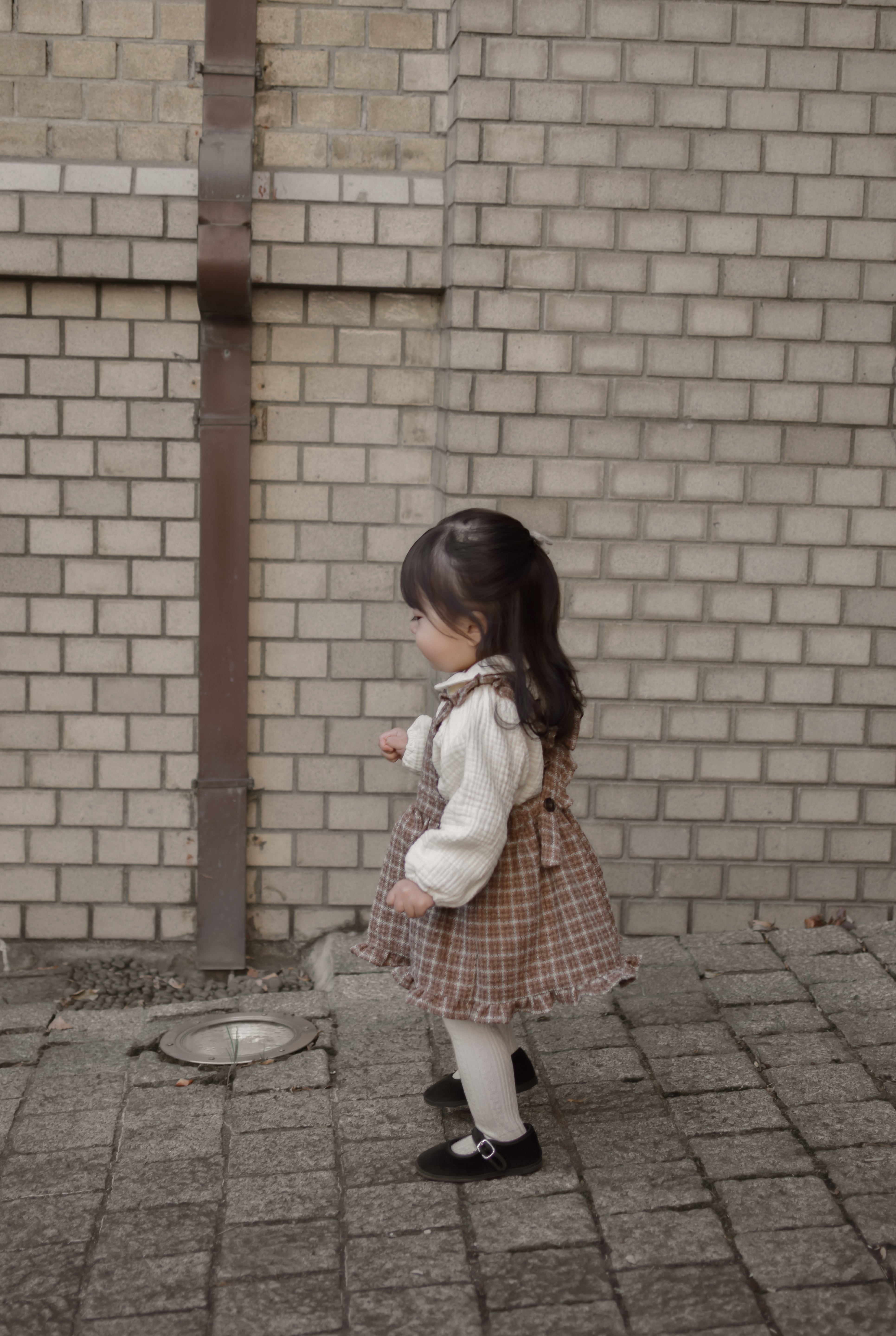 Boucle apron one-piece