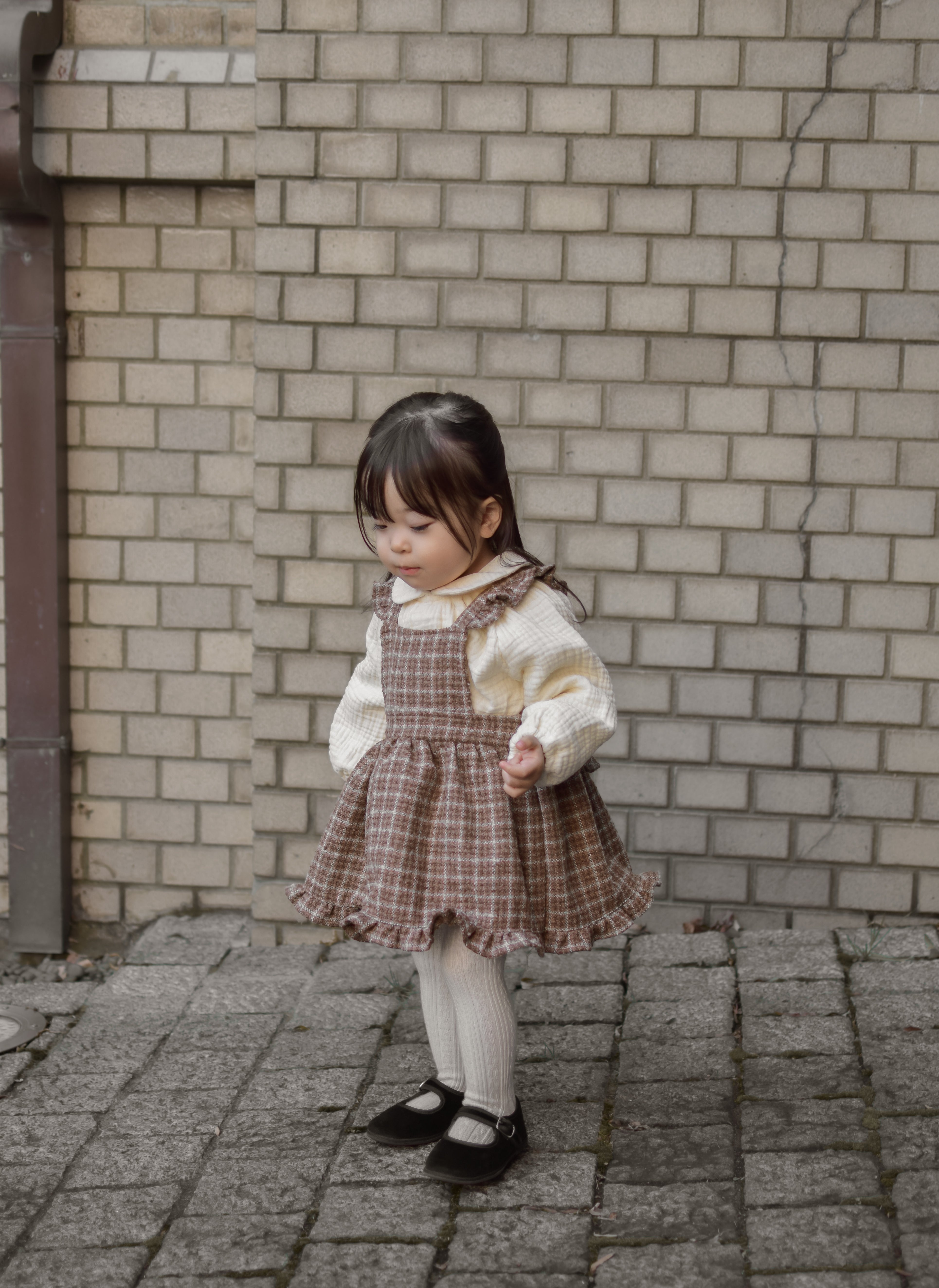 Boucle apron one-piece