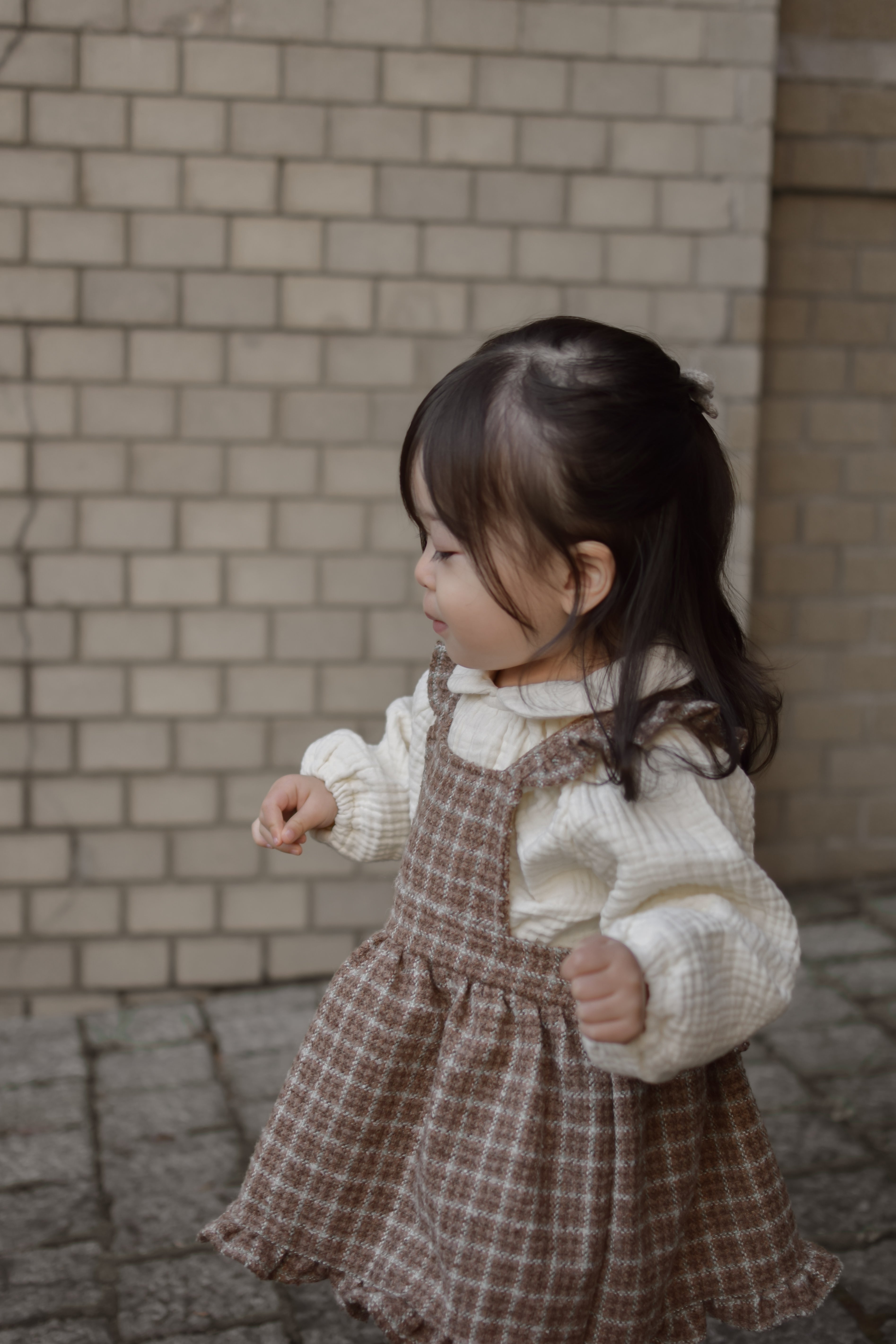 Boucle apron one-piece