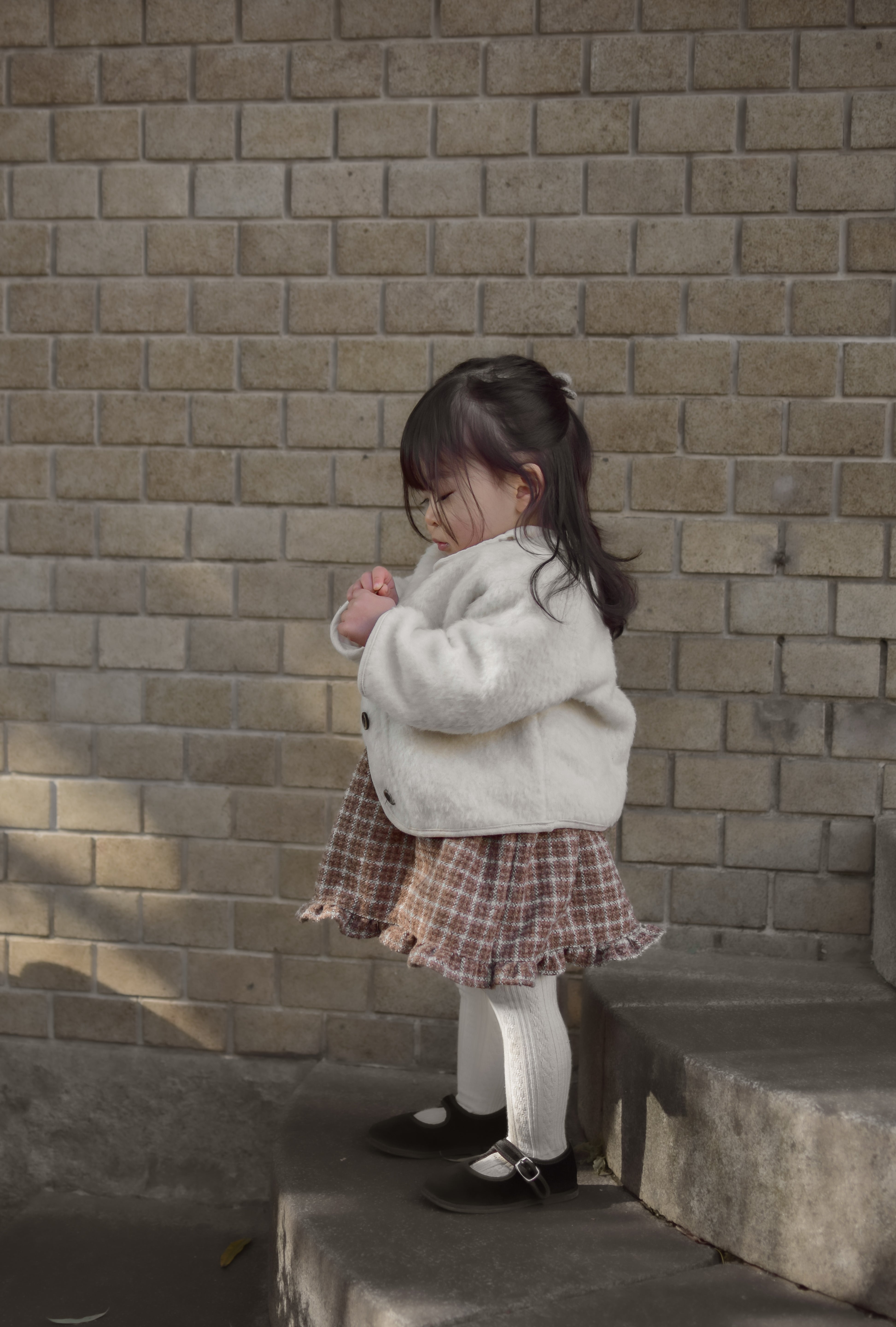 Boucle apron one-piece