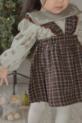 Sage frill one-piece