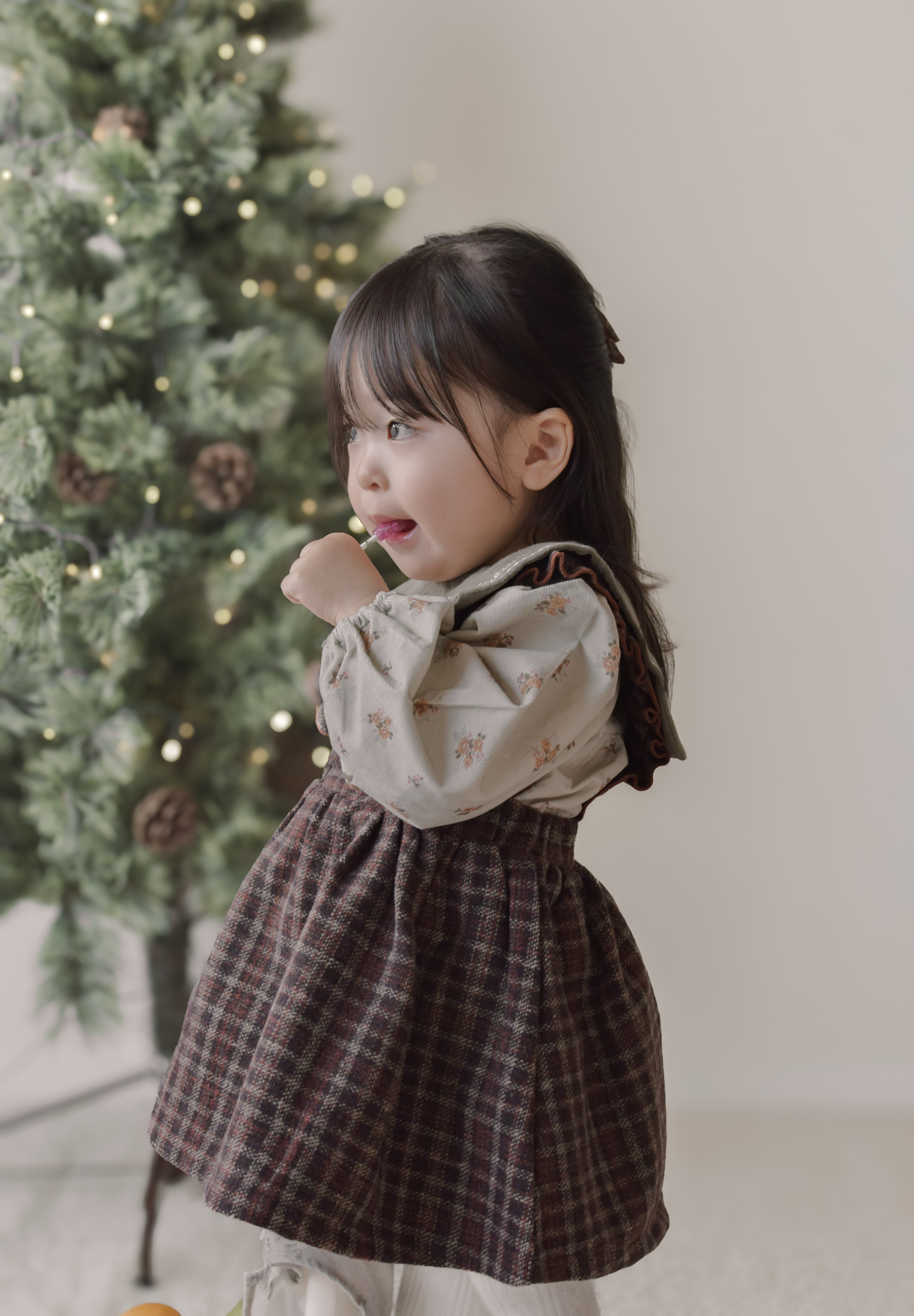 Sage frill one-piece