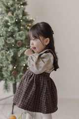 Sage frill one-piece