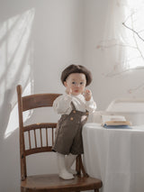 ［monbebe × Noeul.］Opeliére short salopette