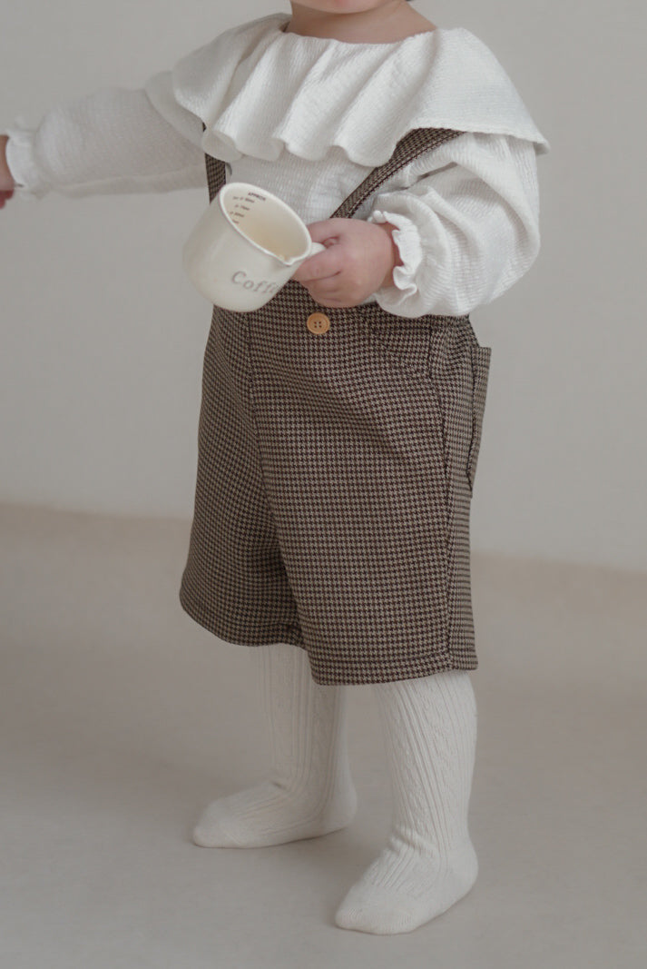 ［monbebe × Noeul.］Opeliére short salopette