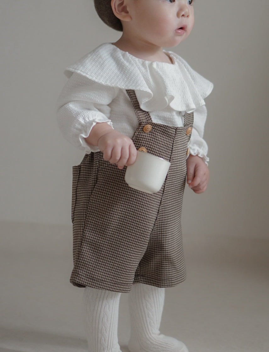 ［monbebe × Noeul.］Opeliére short salopette
