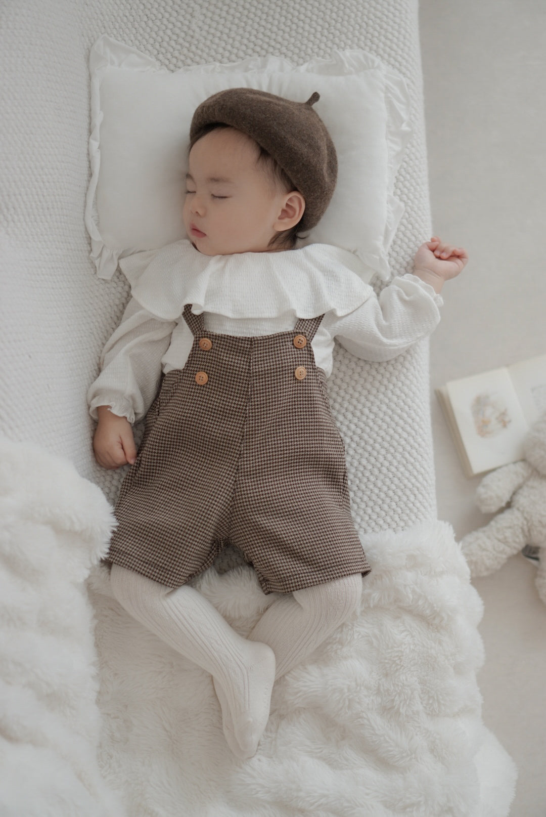 ［monbebe × Noeul.］Opeliére short salopette