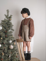 ［monbebe × Noeul.］Opeliére short salopette