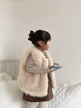 Soft stripe half neck tops (baby & kids)