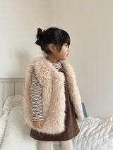 Soft stripe half neck tops (baby & kids)