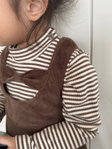 Soft stripe half neck tops (baby & kids)