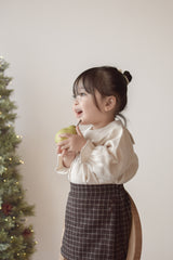 Miel check culotte pants