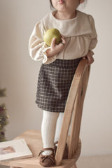 Miel check culotte pants