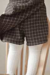 Miel check culotte pants