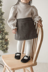 Miel check culotte pants