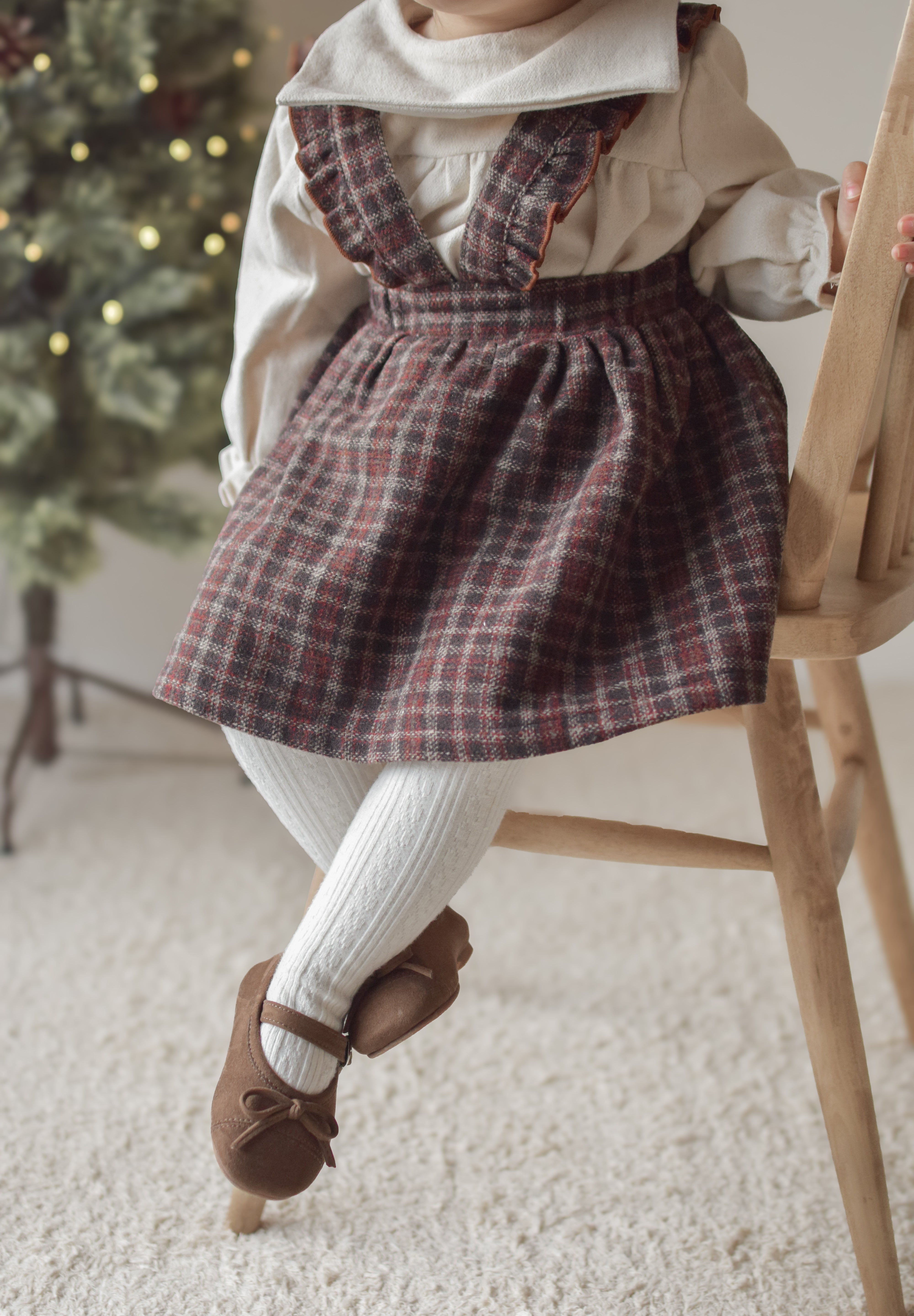 Sage frill one-piece