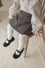 Miel check culotte pants