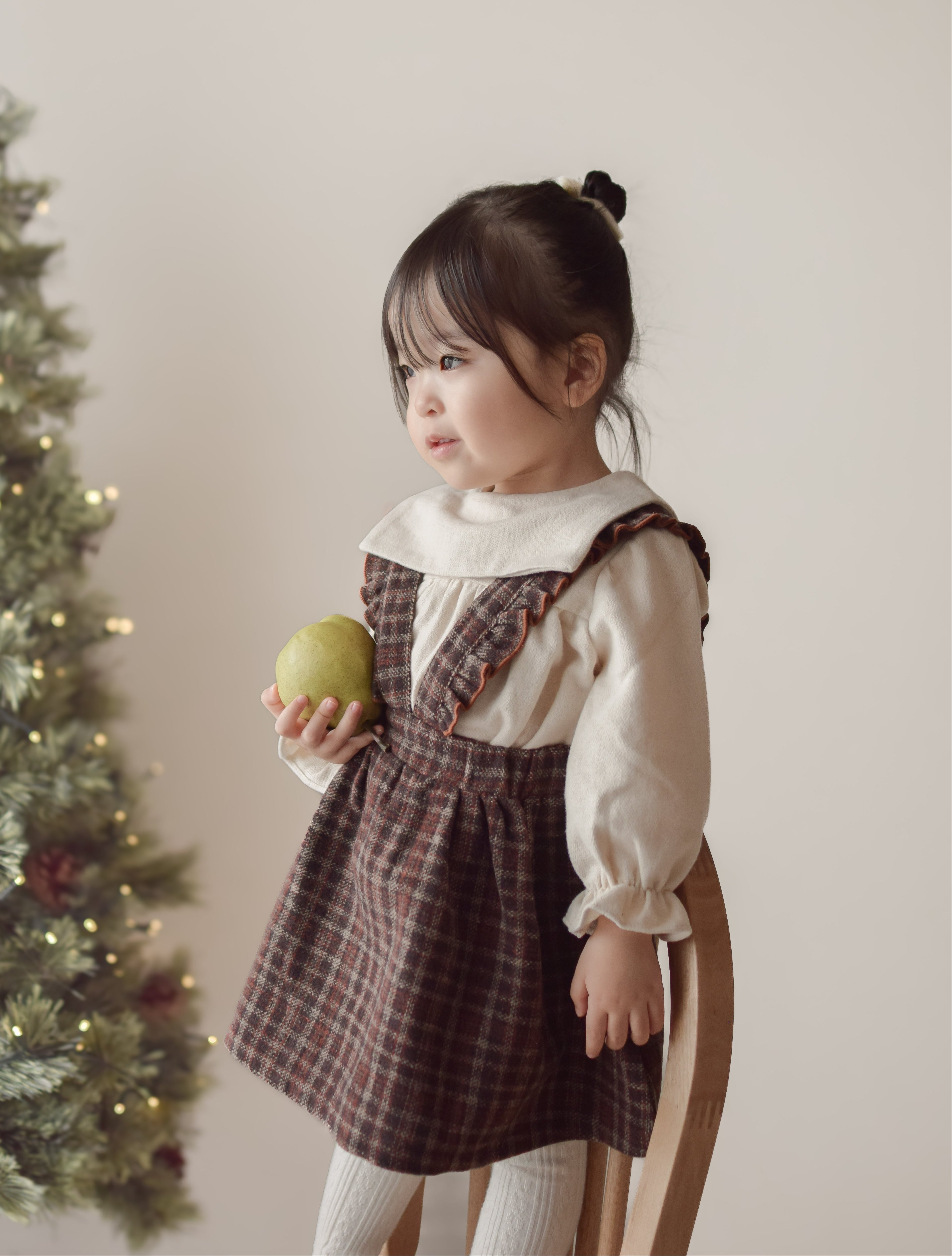 Sage frill one-piece