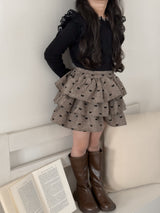 Chloe ribbon cancan pants