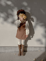 Tuck frill blouse