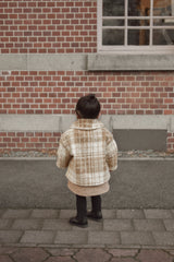 Financier check jacket