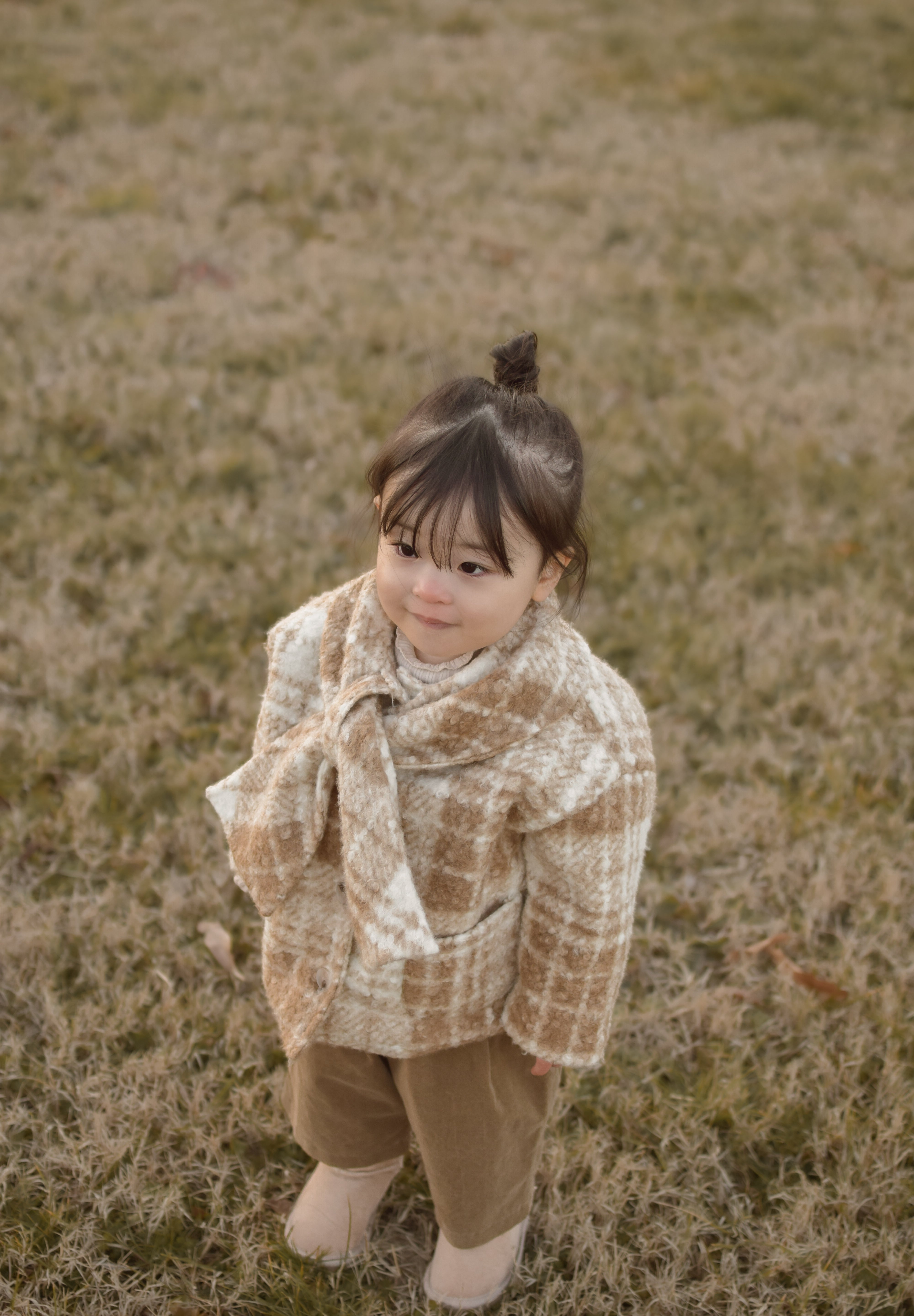 Financier check jacket