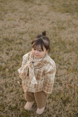 Financier check jacket