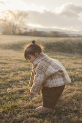 Financier check jacket