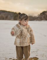 Financier check jacket