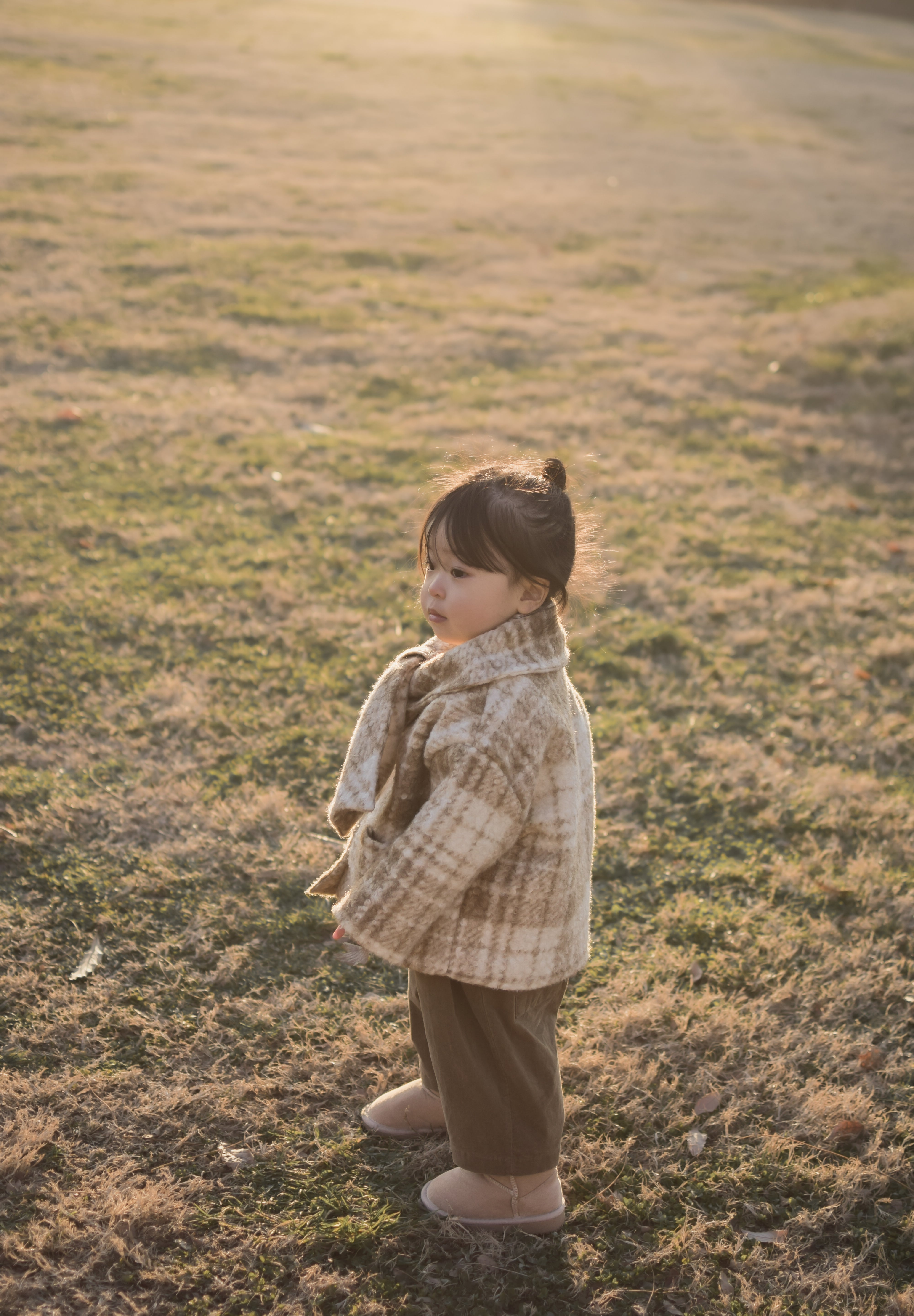 Financier check jacket