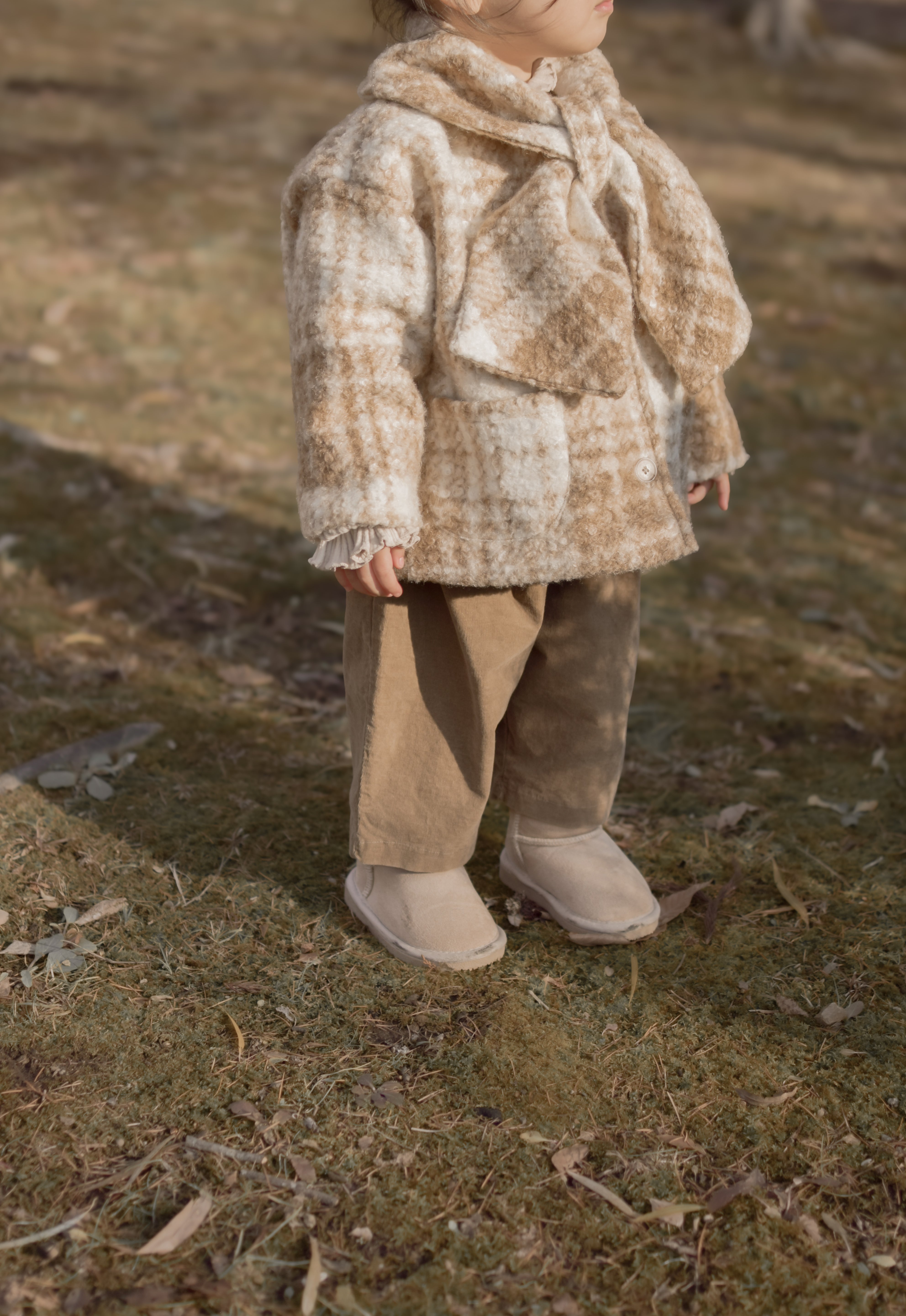 Financier check jacket