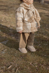 Financier check jacket