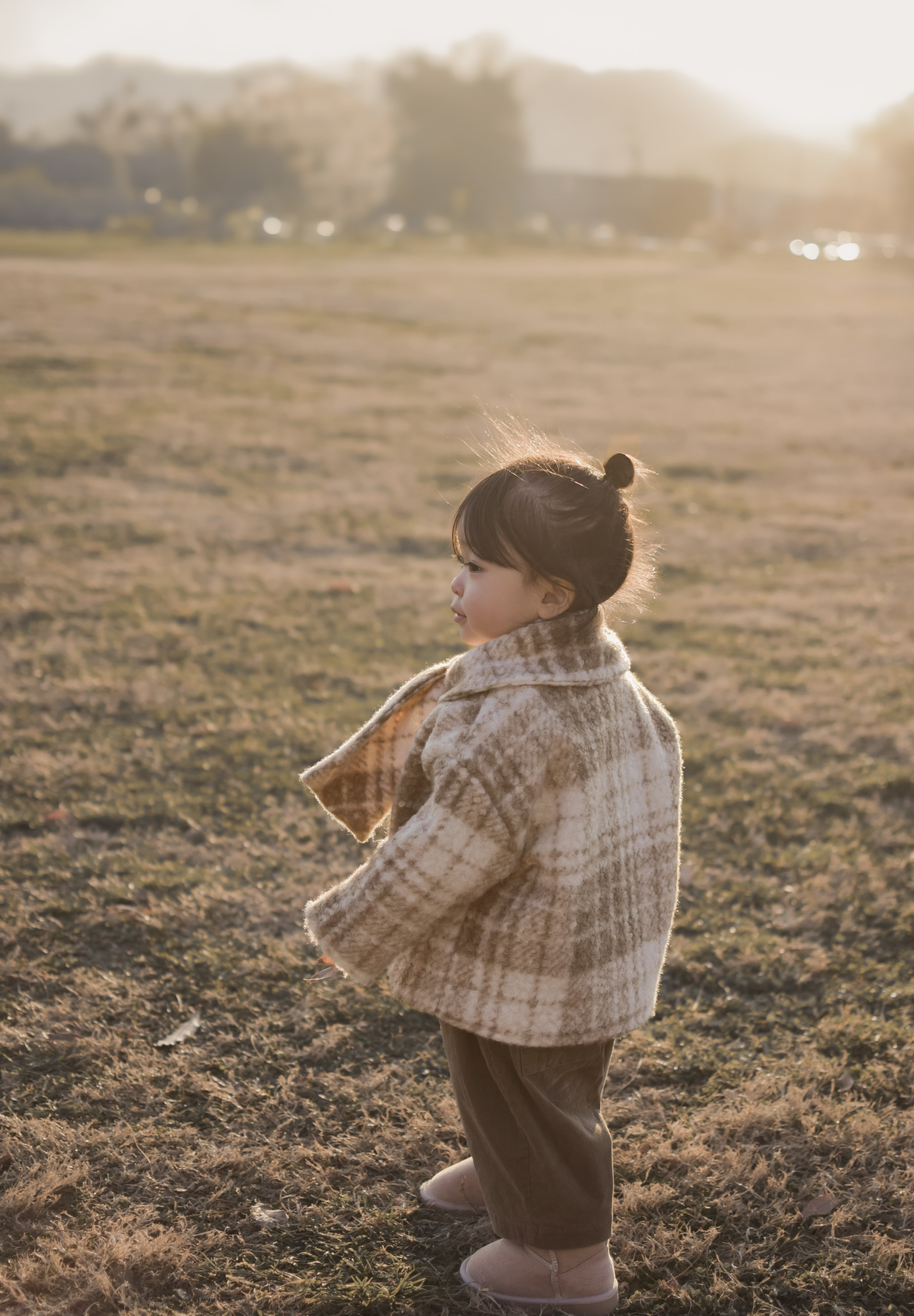 Financier check jacket